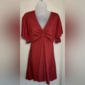 Bailey Blue Burgundy Dress